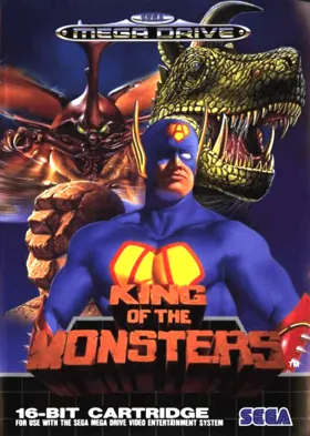 King of the Monsters (USA) box cover front